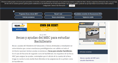 Desktop Screenshot of becas1.com