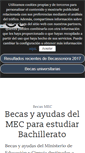 Mobile Screenshot of becas1.com